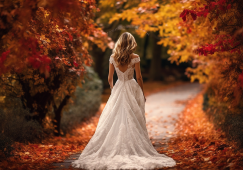 Photo of fall bride